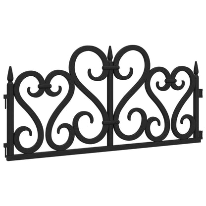 Rabattkanter 17 st svart 10 mm PP