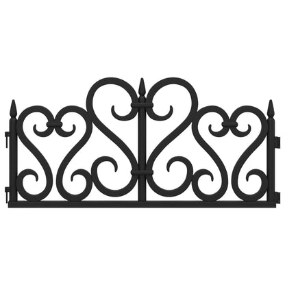 Rabattkanter 17 st svart 10 mm PP