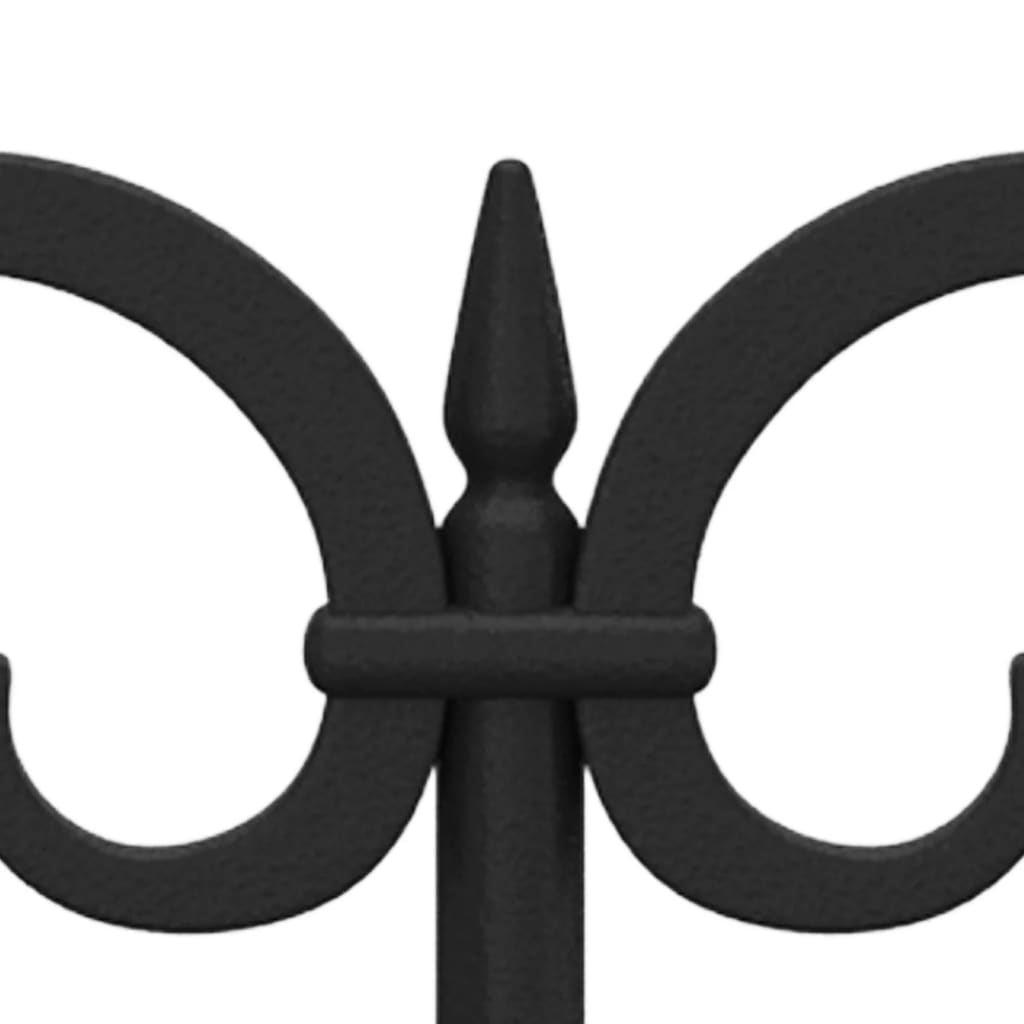 Rabattkanter 17 st svart 10 mm PP