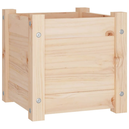 Odlingslådor 2 st 31x31x31 cm massiv furu