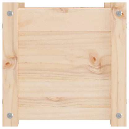 Odlingslådor 2 st 31x31x31 cm massiv furu