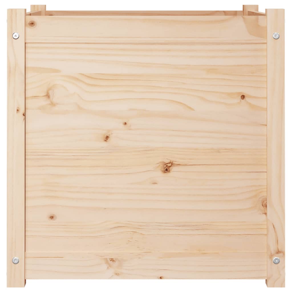 Odlingslådor 2 st 60x60x60 cm massiv furu