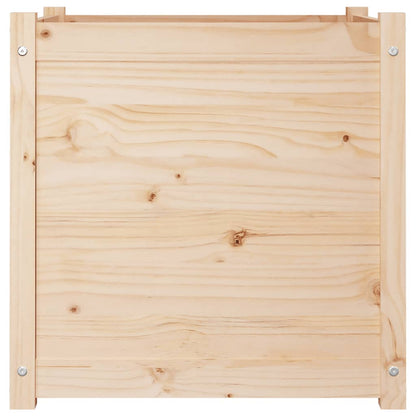 Odlingslådor 2 st 60x60x60 cm massiv furu