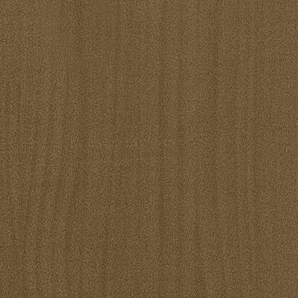 Odlingslåda honungsbrun 60x31x31 cm massiv furu