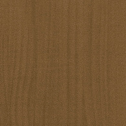 Odlingslåda honungsbrun 60x31x31 cm massiv furu
