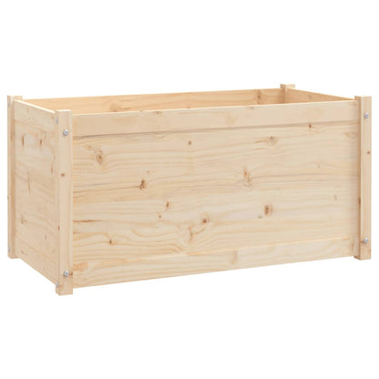 Odlingslåda 100x50x50 cm massiv furu