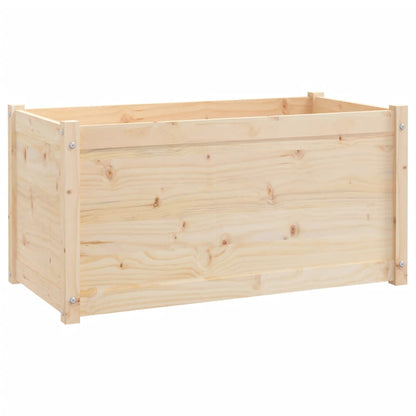 Odlingslådor 2 st 100x50x50 cm massiv furu