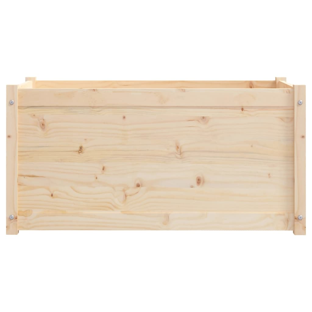 Odlingslådor 2 st 100x50x50 cm massiv furu
