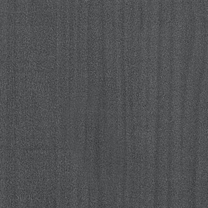 Odlingslåda upphöjd 150x31x31 cm massiv furu grå