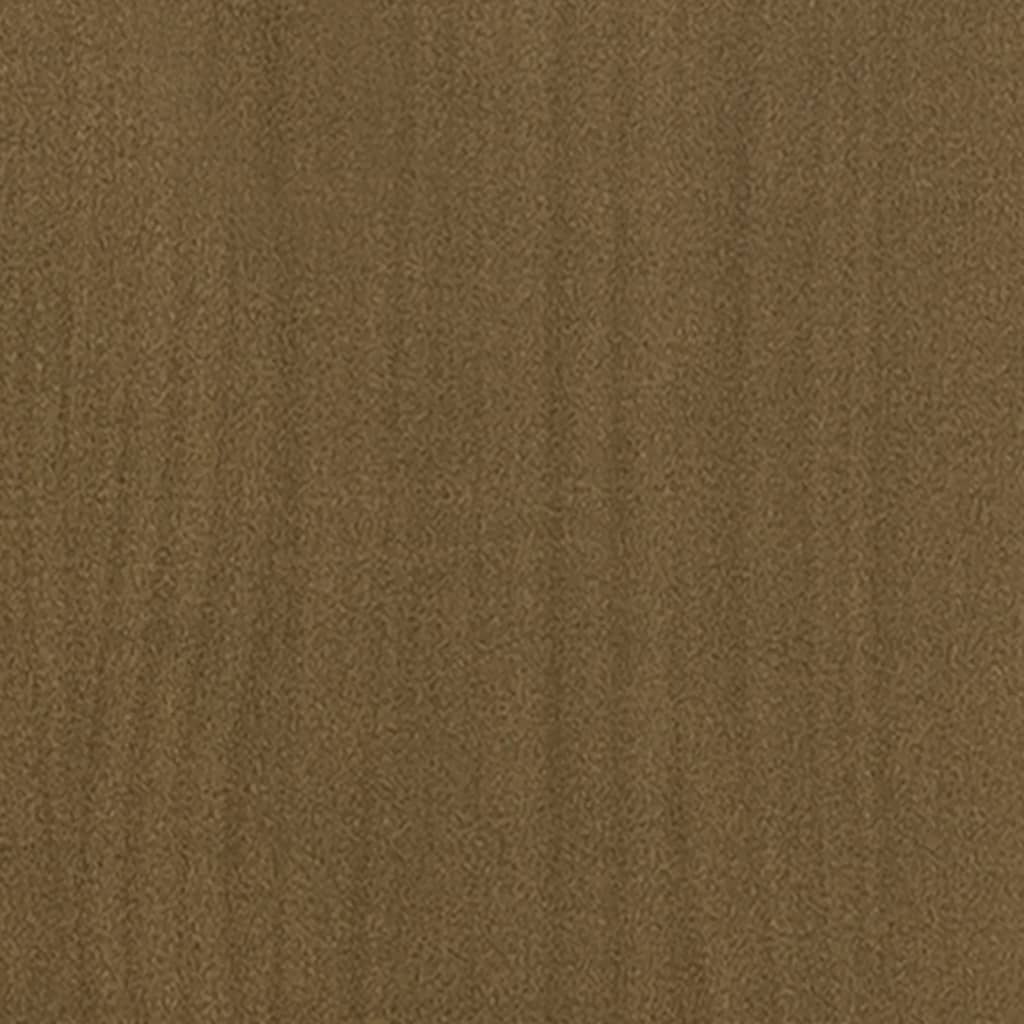 Odlingslåda honungsbrun 150x50x70 cm massiv furu