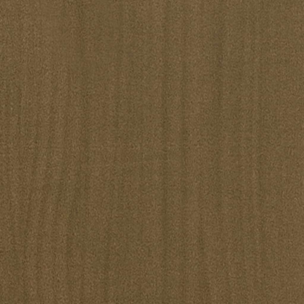 Odlingslåda honungsbrun 200x50x70 cm massiv furu