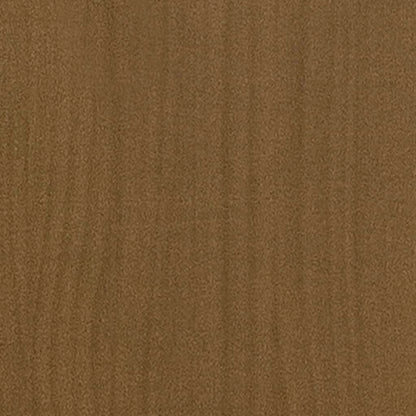 Odlingslåda honungsbrun 200x50x70 cm massiv furu