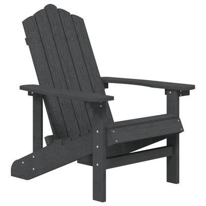 Adirondackstol HDPE antracit