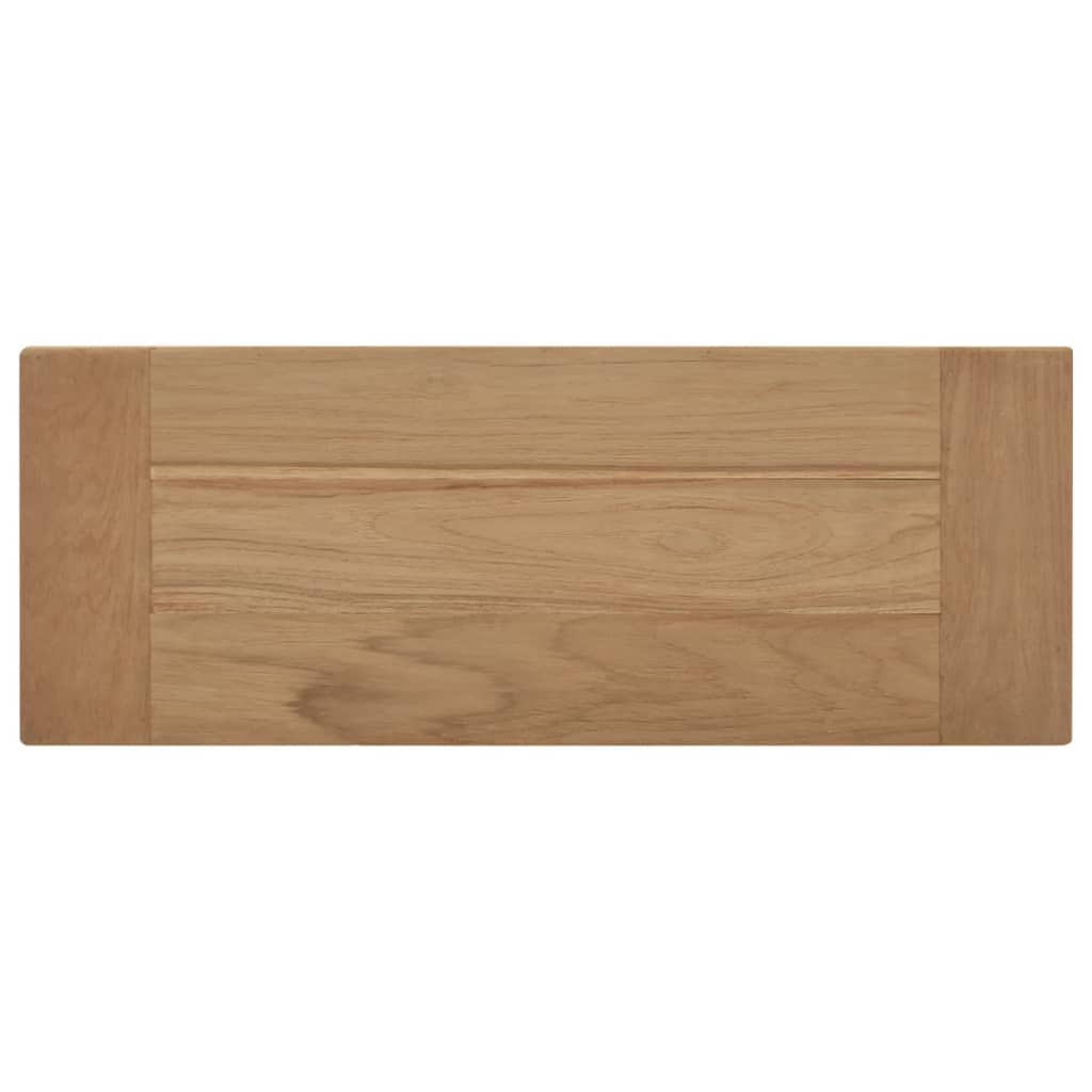 Bänk 80 cm massiv teak