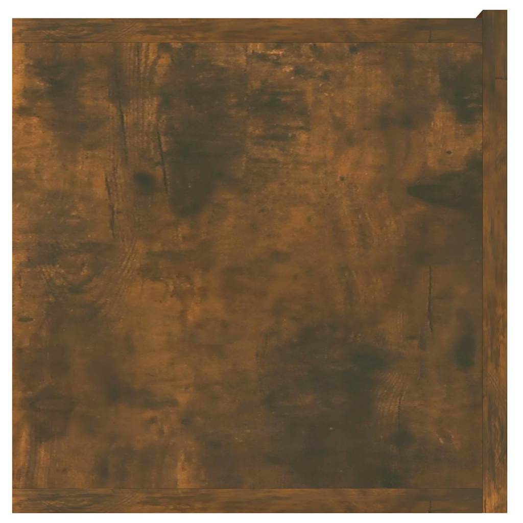 Hängande TV-skåp 3 st rökfärgad ek 60x30x30 cm