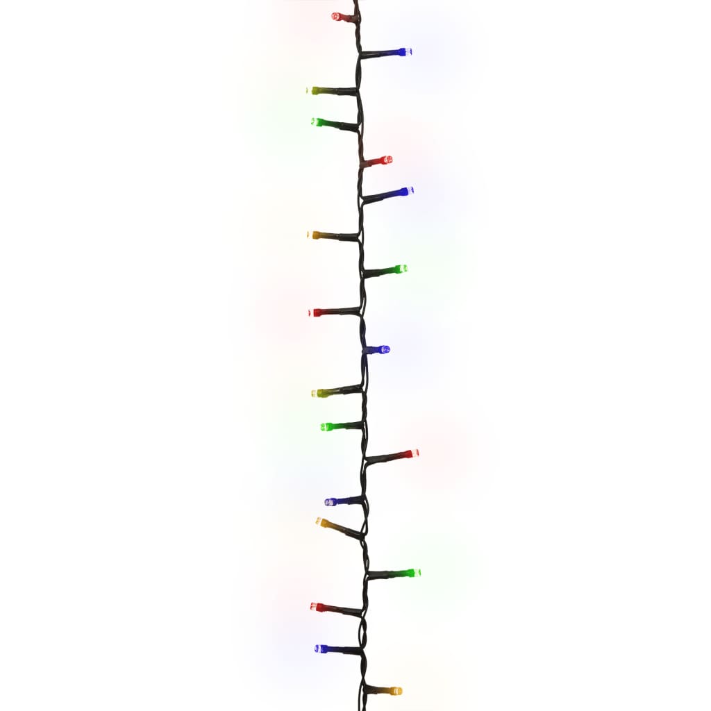 Kompakt ljusslinga med 2000 LED flerfärgad 45 m PVC