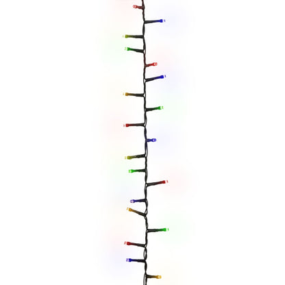 Kompakt ljusslinga med 3000 LED flerfärgad 65 m PVC