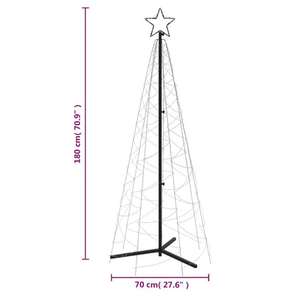 Julgranskon kallvit 200 LEDs 70x180 cm