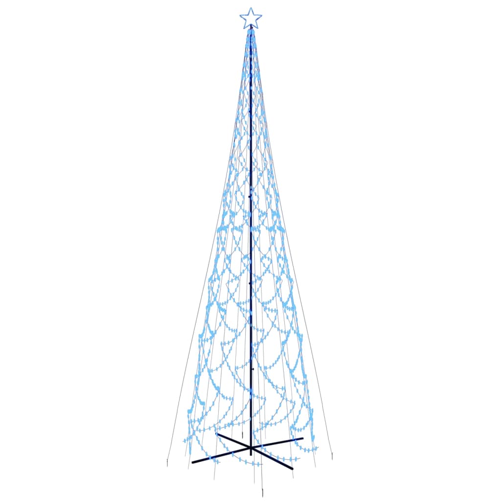 Julgranskon blå 3000 LEDs 230x800 cm