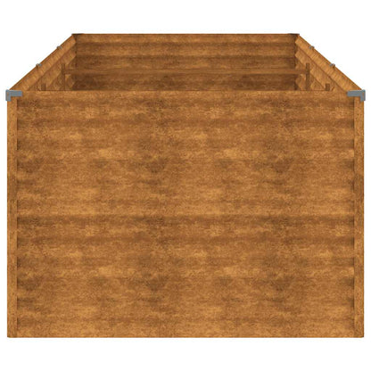 Odlingslåda upphöjd 290x100x69 cm rosttrögt stål