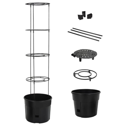 Kruka för tomatplanta Ø39x150 cm polypropylen