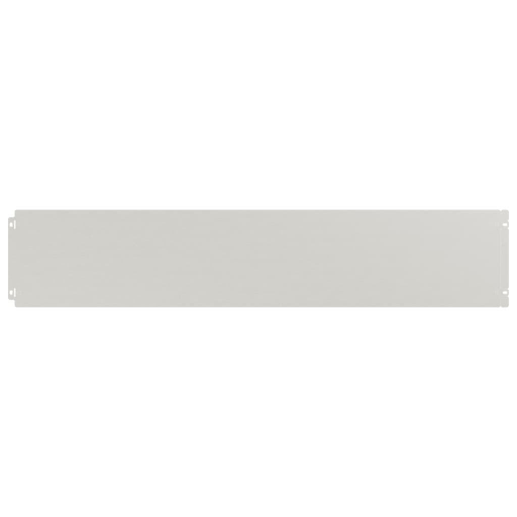 Rabattkanter 10 st 20x103 cm flexibelt cortenstål