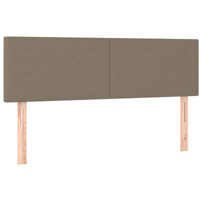 Huvudgavlar 2 st taupe 72x5x78/88 cm tyg