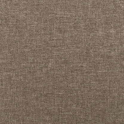 Huvudgavlar 2 st taupe 80x5x78/88 cm tyg