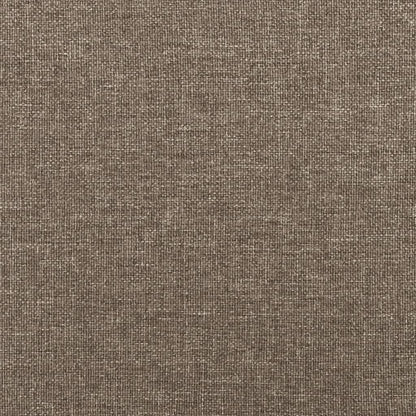 Huvudgavlar 2 st taupe 90x5x78/88 cm tyg