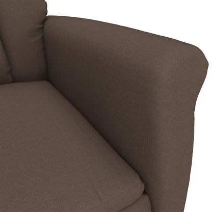 Recliner Stolen Brun Mörkbrun 70.5 x 96.5 x 95 cm tyg