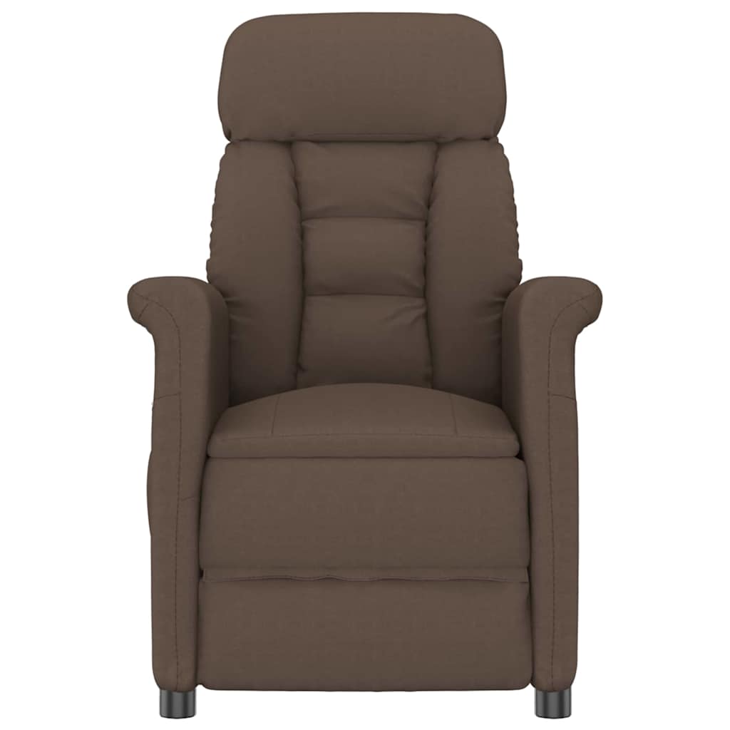 Recliner Stolen Brun Mörkbrun 70.5 x 96.5 x 95 cm tyg