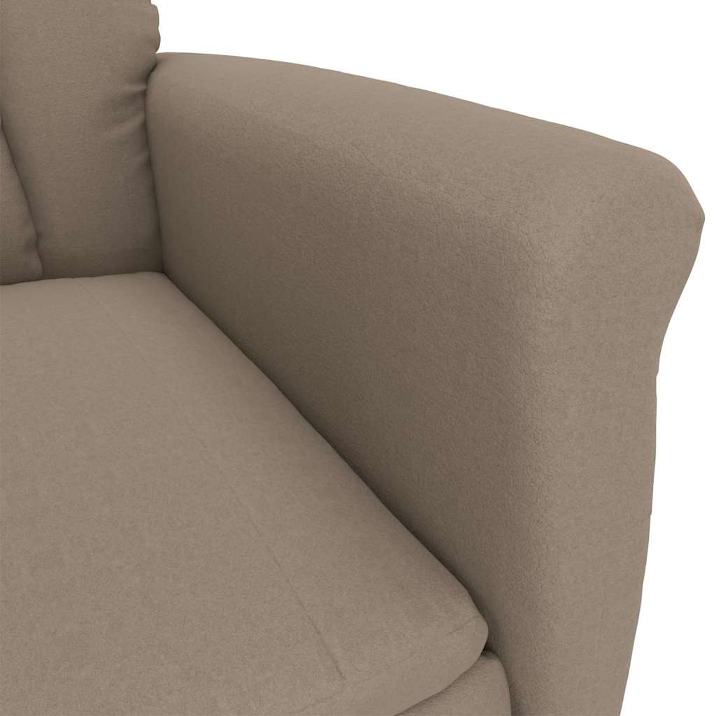 Recliner Stol Taupe Taupe 70.5 x 96.5 x 95 cm Polyester