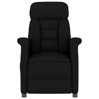 Recliner Stol Svart Svart 70.5 x 96.5 x 95 cm Konstläder