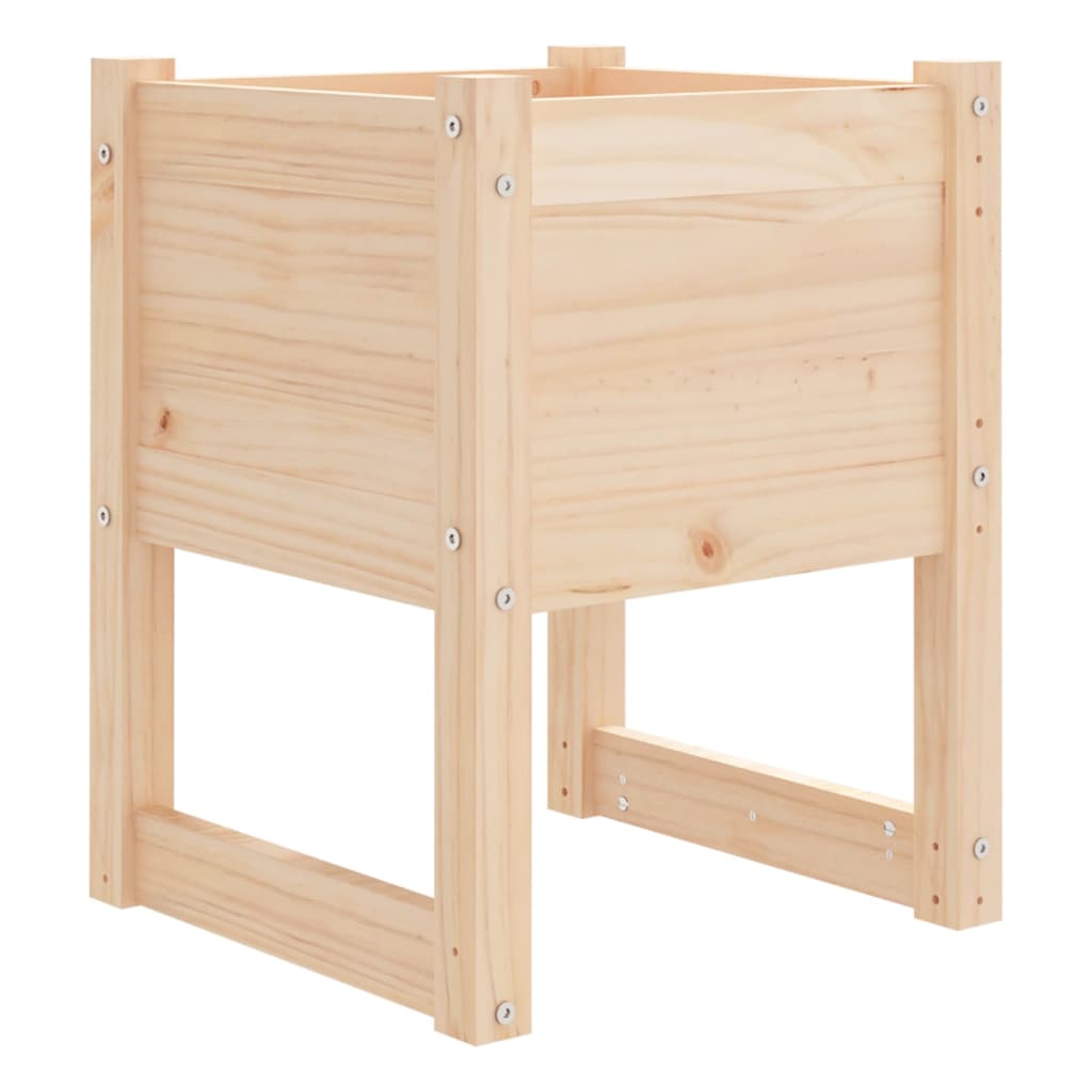Odlingslådor 2 st 40x40x52,5 cm massiv furu
