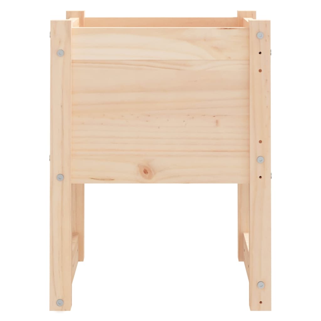 Odlingslådor 2 st 40x40x52,5 cm massiv furu