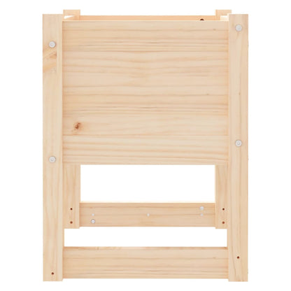 Odlingslådor 2 st 40x40x52,5 cm massiv furu