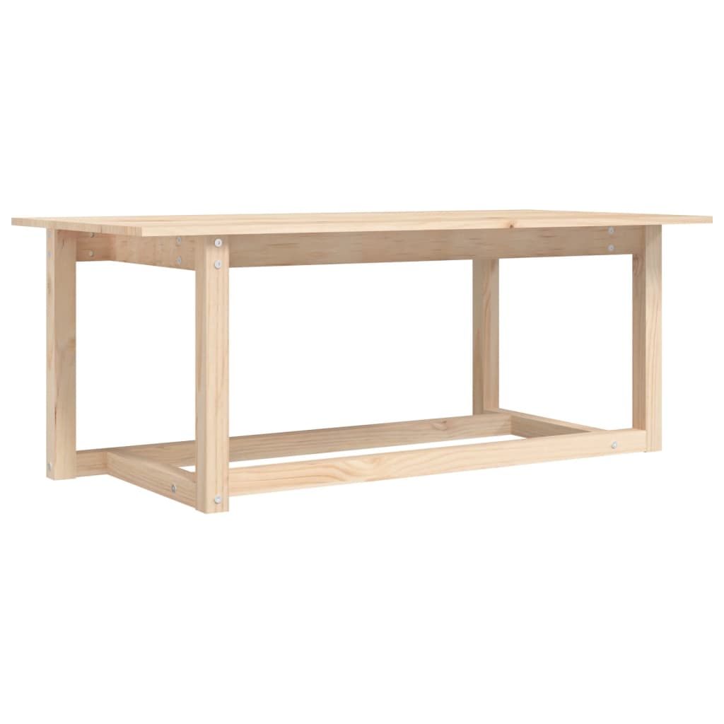 Soffbord 110x55x45 cm massiv furu