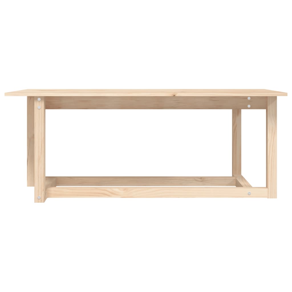 Soffbord 110x55x45 cm massiv furu