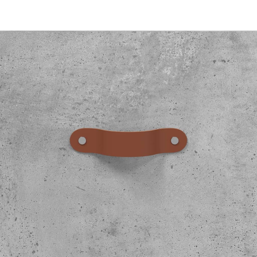 Tv-bänk betonggrå 150x30x50 cm konstruerat trä