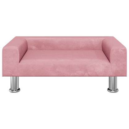 Barnsoffa rosa 70x45x26,5 cm sammet