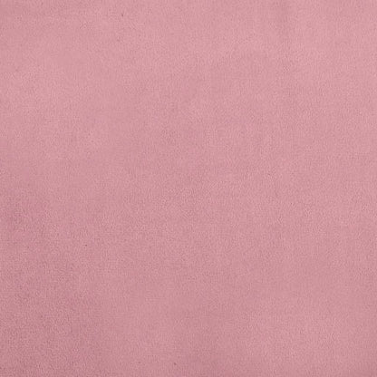 Barnsoffa rosa 100x54x33 cm sammet