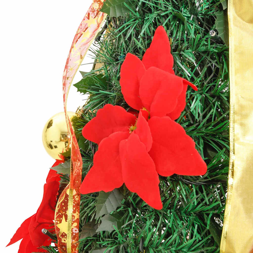 Plastgran pop-up 150 LED grön 180 cm