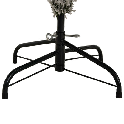 Plastgran med snö gångjärn 180 cm