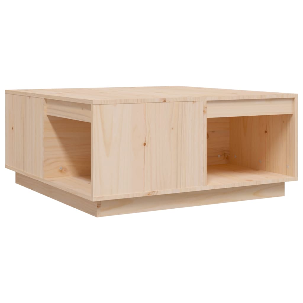 Soffbord 80x81x36,5 cm massiv furu