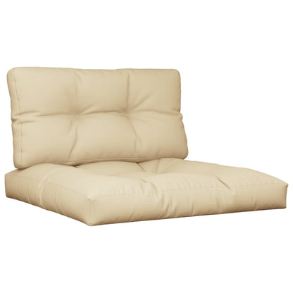 Palldynor 2 st beige tyg