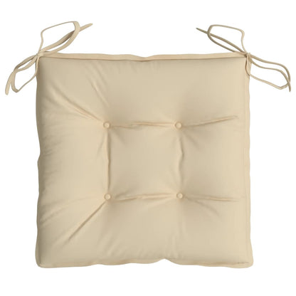 Palldynor 6 st beige 50x50x7 cm oxfordtyg