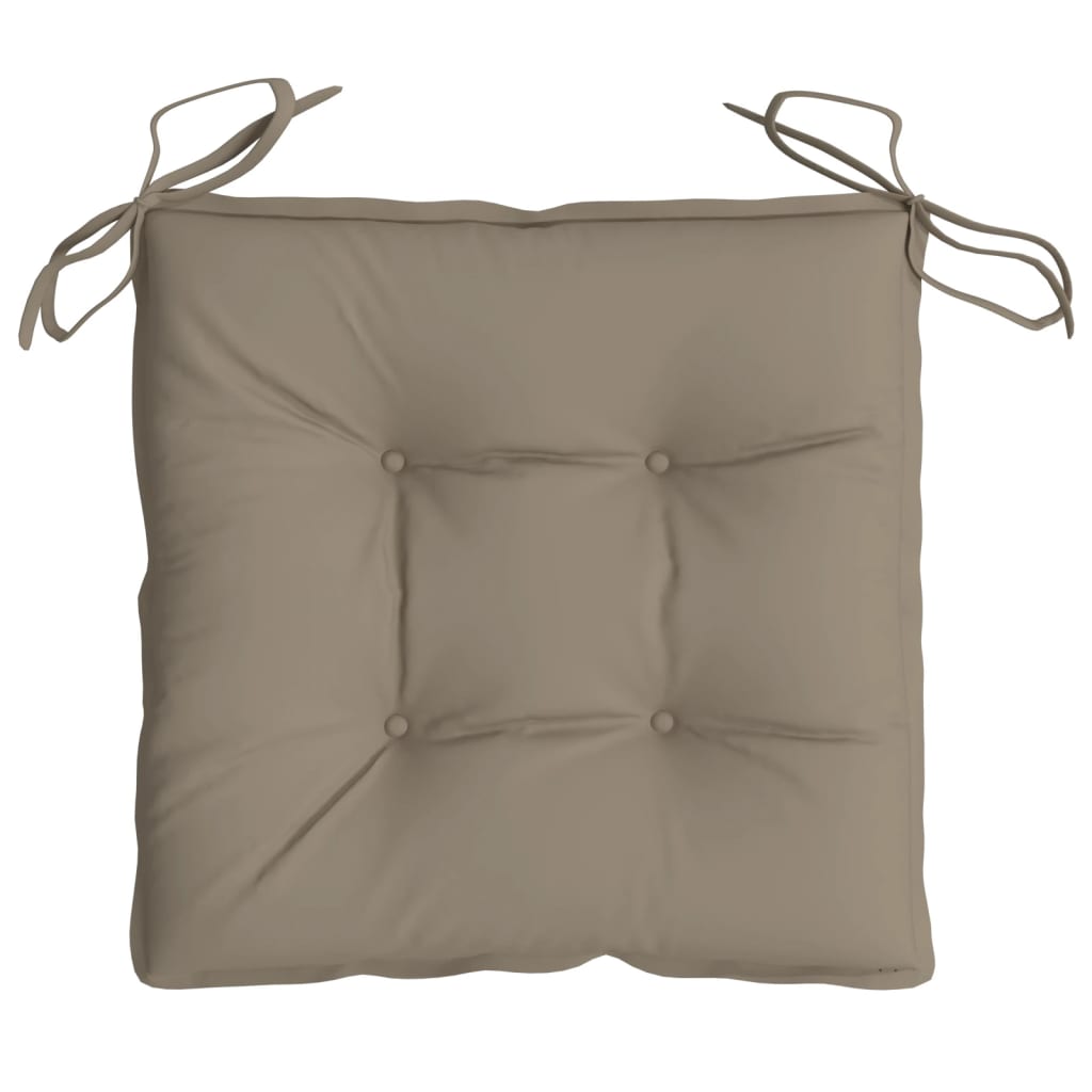 Palldynor 6 st taupe 50x50x7 cm oxfordtyg