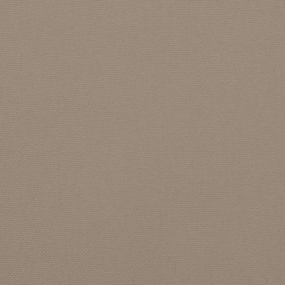 Bänkdynor för trädgården 2st Taupe 150x50x7cm oxfordtyg