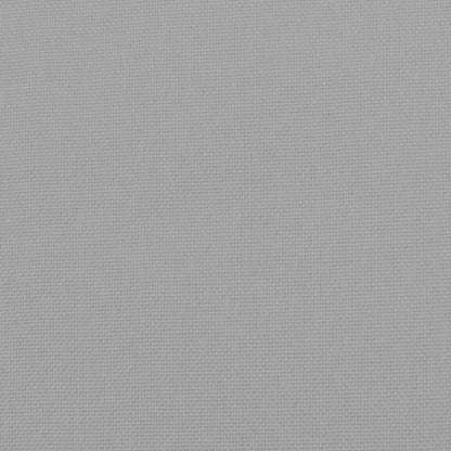 Vilstol med fotpall Ljusgrå tyg