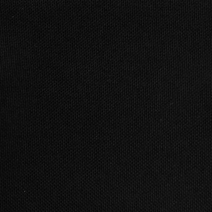 Vilstol med fotpall svart Tyg